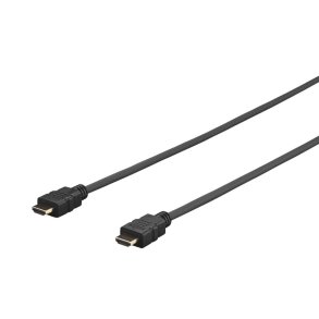 Vivolink - PRO HDMI 1m SLIM CABLE 2.0b 4K - 2K 60Hz 18Gb/s - 1 m - HDMI Type A (Standard) - Male - Straight - Black - 2.