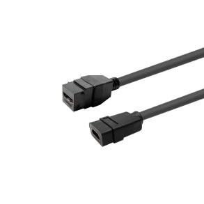 Vivolink - PROKEYHDMIFF0.2B - 0.2 m - HDMI Type A (Standard) - Female - Male - Straight - Black
