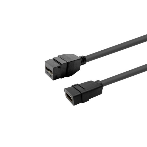 Vivolink - PROKEYHDMIFF0.2B - 0.2 m - HDMI Type A (Standard) - Female - Male - Straight - Black