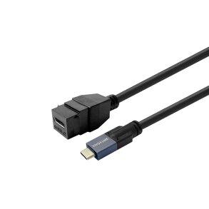 Vivolink - PROKEYUSBCFM0.5B - USB 3.2 Gen 2 (3.1 Gen 2) - USB C - Female - Male - Straight - 28