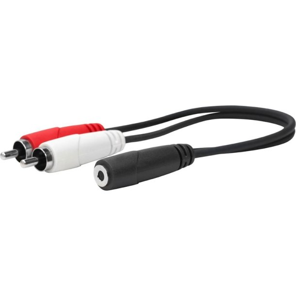 Vivolink - PROMJFRCAM0.2 - 0.2 m - 3.5mm - Female - 2 x RCA - Male - Straight