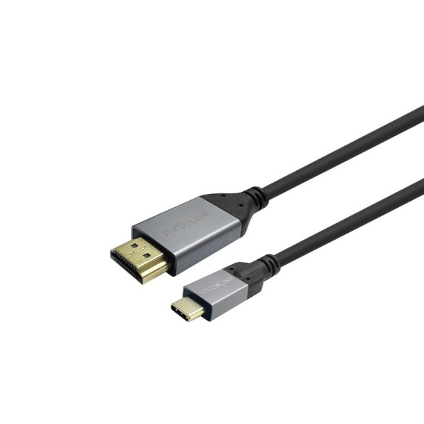 Vivolink - PROUSBCHDMIMM7.5 - USB C - Male - Straight - 7.5 m - Black - 345 g