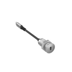 Vivolink - PROUSBCMF0.3SOCKET - USB 3.2 Gen 2 (3.1 Gen 2) - USB C - Male - Female - Straight - 24