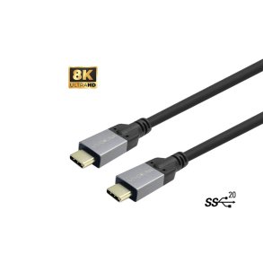 Vivolink - PROUSBCMM3 - USB 3.2 Gen 2x2 - USB C - Male - Straight - 24 - 20000 Mbit/s