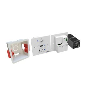 Vivolink - VLWALLPLATE1 - AV transmitter & receiver - 4096 x 2160 pixels - Cat6a - 60 m - 3840p - 18 Gbit/s