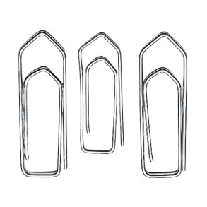 Wedo Paper Clips - 26mm - �ske med 100 stk.