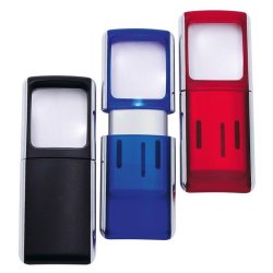 Wedo Forstrrelsesglas - 3x forstrrelse - med indbygget kraftig LED lampe