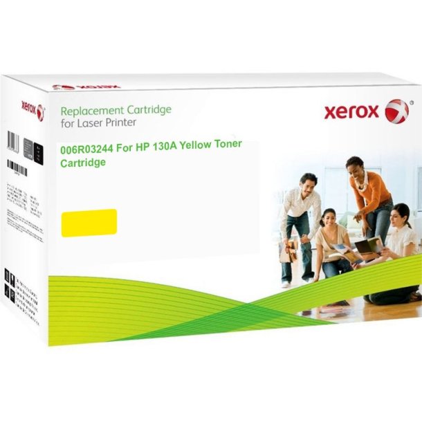 Xerox XRC - Gul toner - Svarende til HP CF352A - Kompatibel med HP Color LaserJet Pro M1