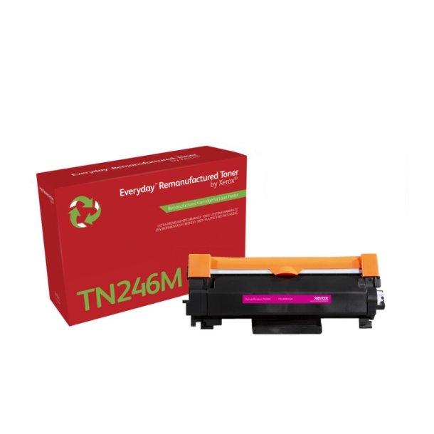 Xerox Everyday Remanufactured Tonerpatron - Magenta - (Svarer til: Brother TN246M) - 2200 sider