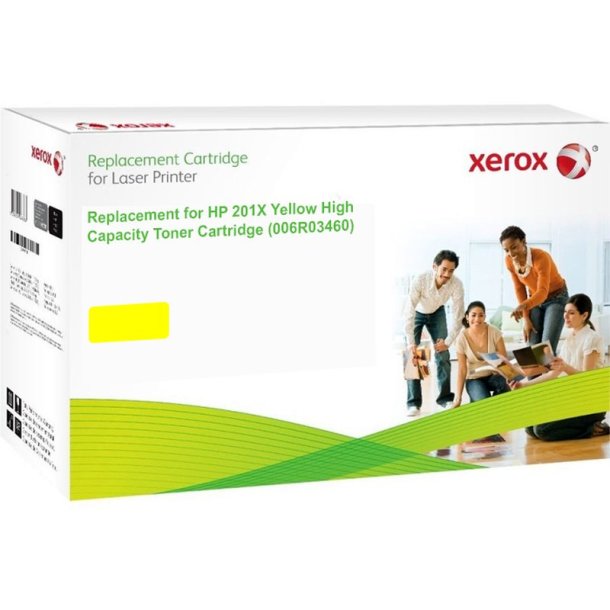 Xerox XRC - Gul toner - Svarende til HP CF402X - Kompatibel med HP Color LaserJet Pro M2