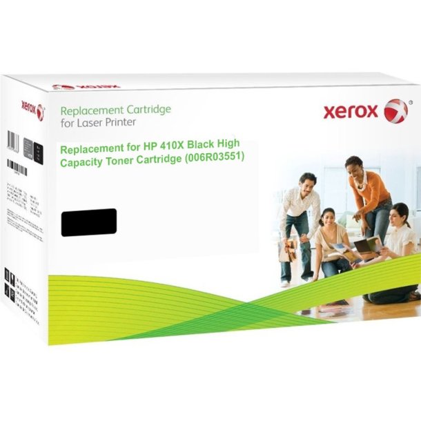 Xerox XRC - Sort toner - Svarende til HP CF410X - Kompatibel med HP Color LaserJet Pro MFP M3, M4