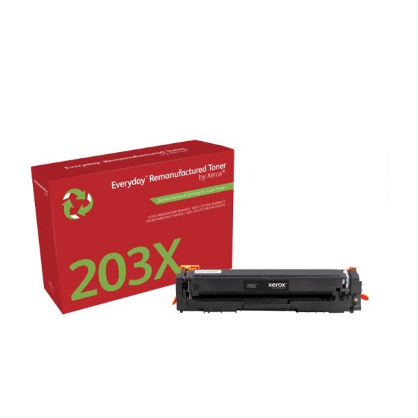 Xerox Everyday Remanufactured Tonerpatron - Sort - (Svarer til: HP CF540X) - 3200 sider