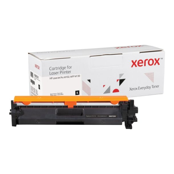 Xerox Everyday Remanufactured Tonerpatron - Sort - (Svarer til: HP CF217A) - 1600 sider