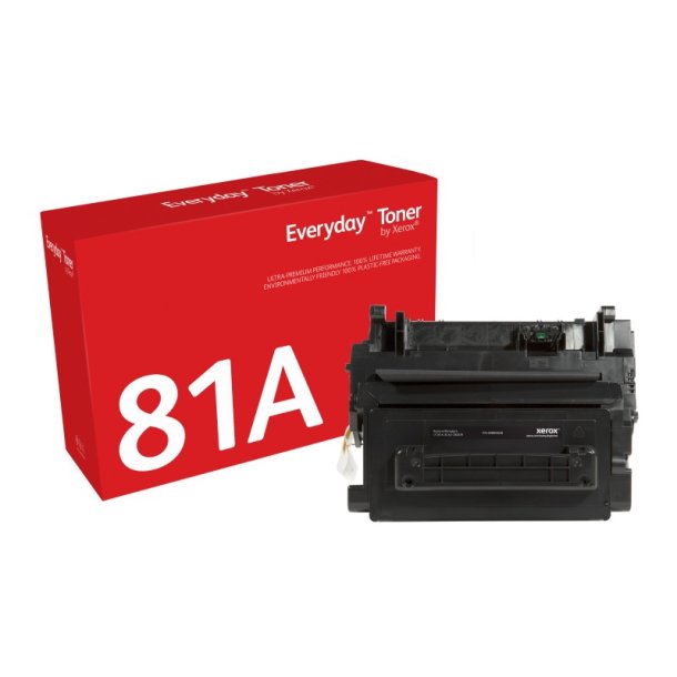 Xerox Everyday Remanufactured Tonerpatron - Sort - (Svarer til: HP CF281A/CRG-039) - 10500 sider