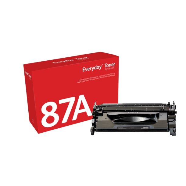 Xerox Everyday Remanufactured Tonerpatron - Sort - (Svarer til: HP CF287A/CRG-041) - 9000 sider