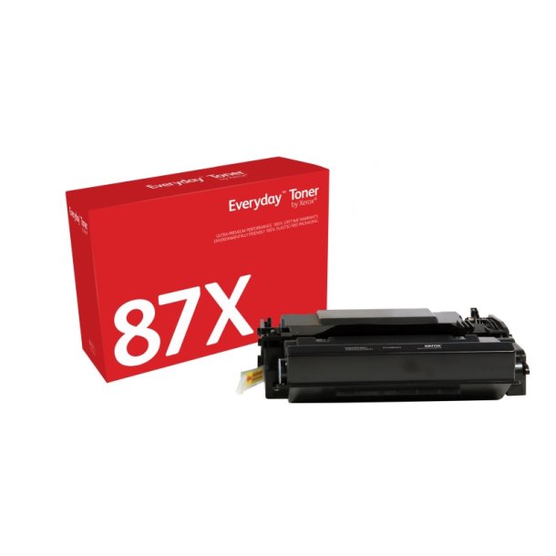 Xerox Everyday Remanufactured Tonerpatron - Sort - (Svarer til: HP CF287X/CRG-041H) - 18000 sider