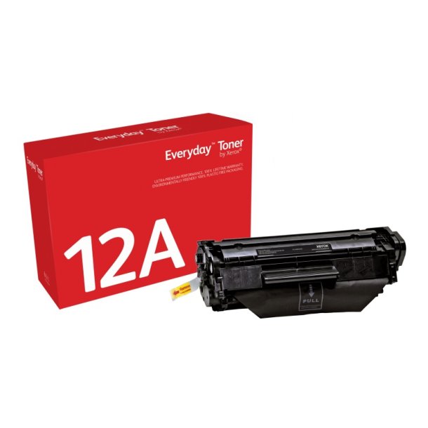 Xerox Everyday Remanufactured Tonerpatron - Sort - (Svarer til: HP Q2612A/FX-9) - 2000 sider