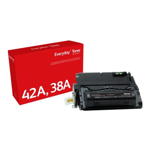 Xerox Everyday Remanufactured Tonerpatron - Sort - (Svarer til: HP Q5942A/Q1338A) - 10000 sider