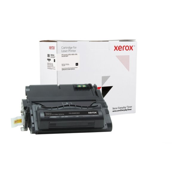 Xerox Everyday Remanufactured Tonerpatron - Sort - (Svarer til: HP Q5942X/Q1339A) - 20000 sider