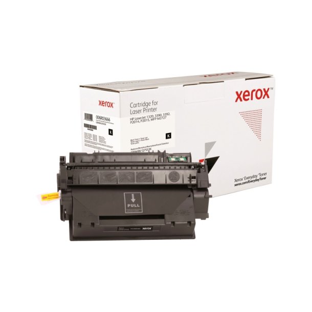 Xerox Everyday Remanufactured Tonerpatron - Sort - (Svarer til: HP Q5949X/Q7553X) - 3000 sider