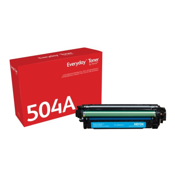 Xerox Everyday Remanufactured Tonerpatron - Cyan - (Svarer til: HP CE251A) - 7000 sider