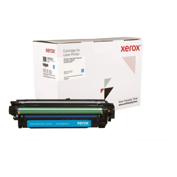 Xerox Everyday Remanufactured Tonerpatron - Cyan - (Svarer til: HP CE261A) - 11000 sider