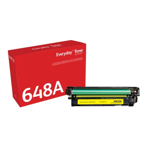 Xerox Everyday Remanufactured Tonerpatron - Yellow - (Svarer til: HP CE262A) - 11000 sider