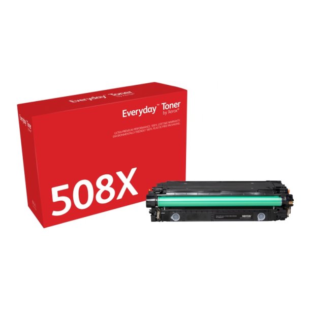 Xerox Everyday Remanufactured Tonerpatron - Sort - (Svarer til: HP CF360X/CRG-040HBK) - 12500 sider