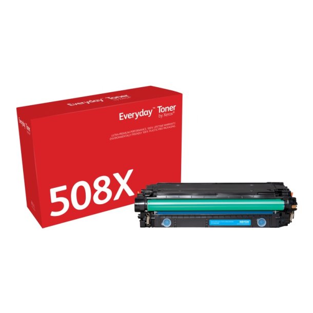 Xerox Everyday Remanufactured Tonerpatron - Cyan - (Svarer til: HP CF361X/CRG-040HC) - 9500 sider