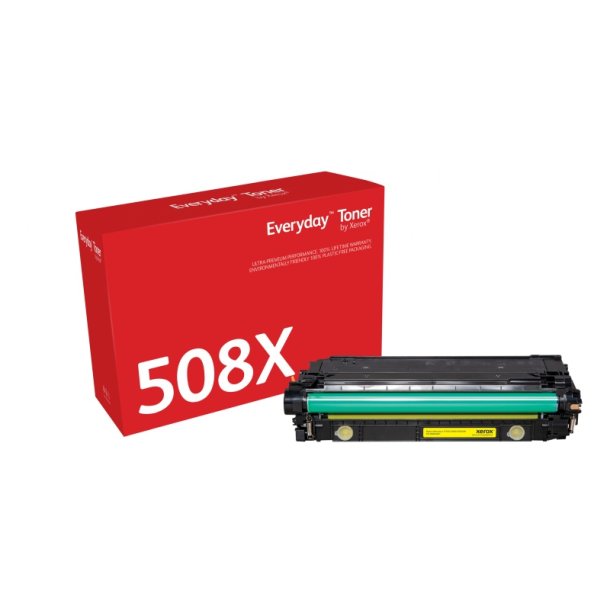 Xerox Everyday Remanufactured Tonerpatron - Yellow - (Svarer til: HP CF362X/CRG-040HY) - 9500 sider