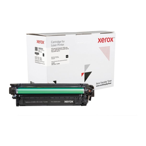 Xerox Everyday Remanufactured Tonerpatron - Sort - (Svarer til: HP CE400X) - 11000 sider