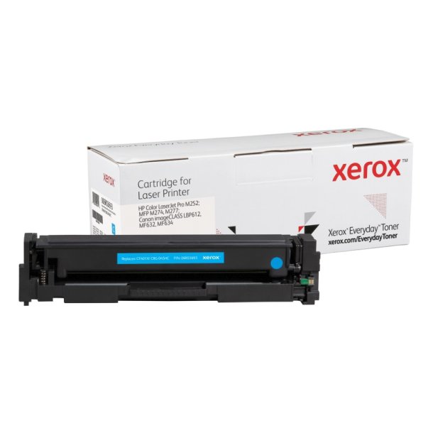 Xerox Everyday Remanufactured Tonerpatron - Cyan - (Svarer til: HP CF401X/CRG-045HC) - 2300 sider