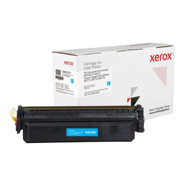 Xerox Everyday Remanufactured Tonerpatron - Cyan - (Svarer til: HP CF411X/CRG-046HC) - 5000 sider