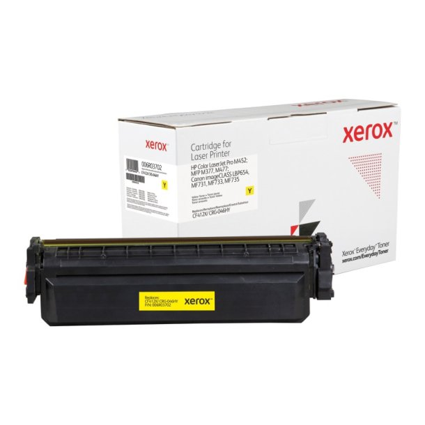 Xerox Everyday Remanufactured Tonerpatron - Yellow - (Svarer til: HP CF412X/CRG-046HY) - 5000 sider