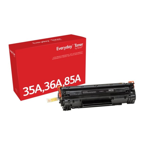 Xerox Everyday Remanufactured Tonerpatron - Sort - (Svarer til: HP CB435A/CE285A) - 2000 sider