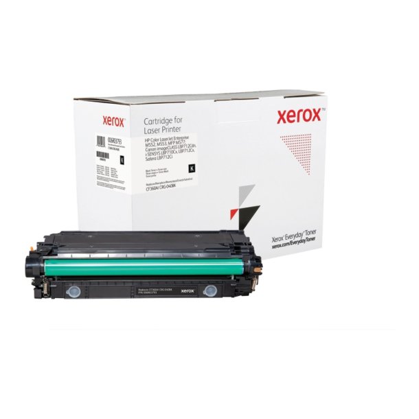 Xerox Everyday Remanufactured Tonerpatron - Sort - (Svarer til: HP CF360A/CRG-040BK) - 6000 sider