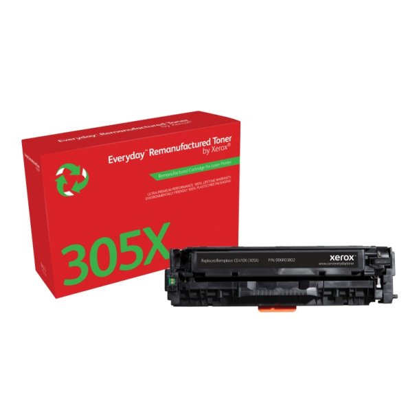 Xerox Everyday Remanufactured Tonerpatron - Sort - (Svarer til: HP CE410X) - 4000 sider