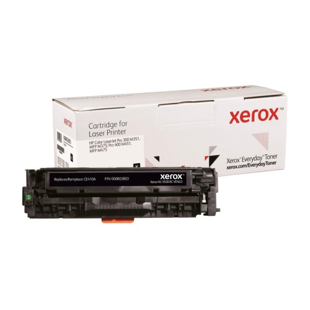 Xerox Everyday Remanufactured Tonerpatron - Sort - (Svarer til: HP CE410A) - 2200 sider