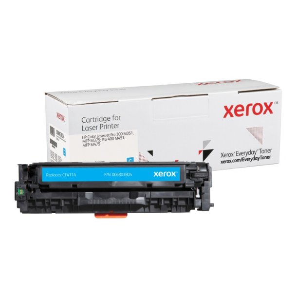 Xerox Everyday Remanufactured Tonerpatron - Cyan - (Svarer til: HP CE411A) - 2600 sider