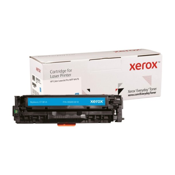 Xerox Everyday Remanufactured Tonerpatron - Cyan - (Svarer til: HP CF381A) - 2700 sider