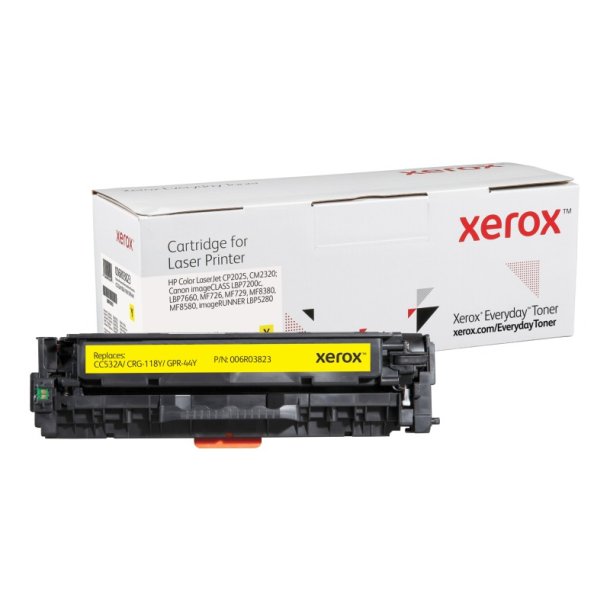 Xerox Everyday Remanufactured Tonerpatron - Yellow - (Svarer til: HP CC532A/GPR-44Y) - 2800 sider