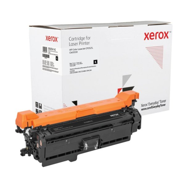 Xerox Everyday Remanufactured Tonerpatron - Sort - (Svarer til: HP CE250X) - 10500 sider