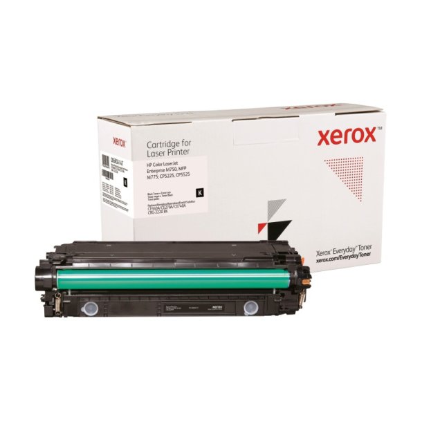 Xerox Everyday Remanufactured Tonerpatron - Sort - (Svarer til: HP CE340A/270A/740A) - 13500 sider