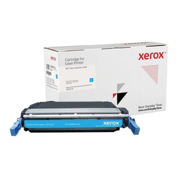 Xerox Everyday Remanufactured Tonerpatron - Cyan - (Svarer til: HP Q5951A) - 10000 sider