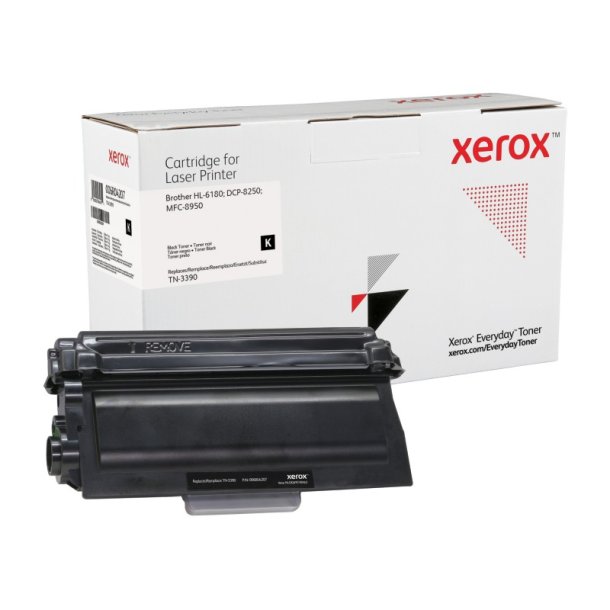 Xerox Everyday Remanufactured Tonerpatron - Sort - (Svarer til: Brother TN-3390) - 12000 sider