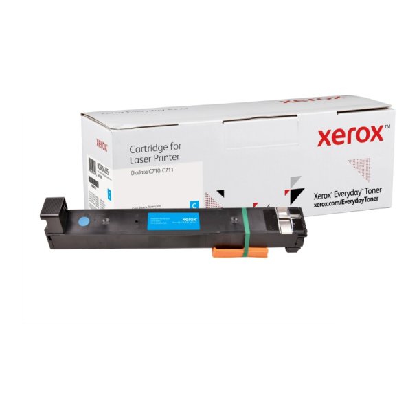 Xerox Everyday Remanufactured Tonerpatron - Cyan - (Svarer til: OKI 44318607) - 11500 sider