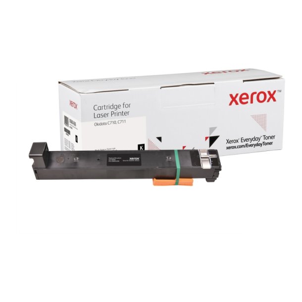 Xerox Everyday Remanufactured Tonerpatron - Sort - (Svarer til: OKI 44318608) - 11000 sider