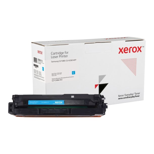 Xerox Everyday Remanufactured Tonerpatron - Cyan - (Svarer til: Samsung CLT-C506L) - 3500 sider