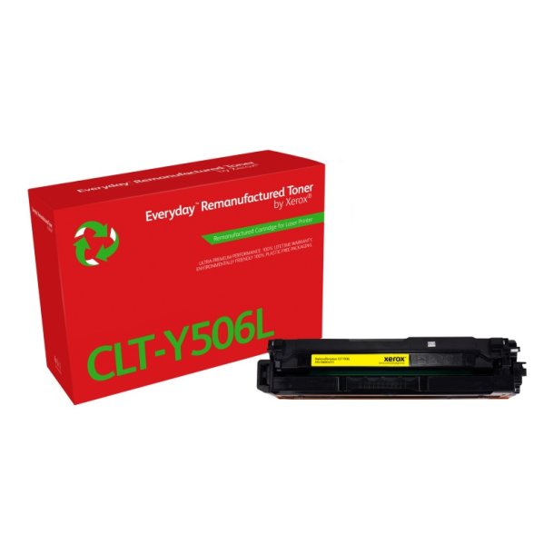 Xerox Everyday Remanufactured Tonerpatron - Yellow - (Svarer til: Samsung CLT-Y506L) - 3500 sider