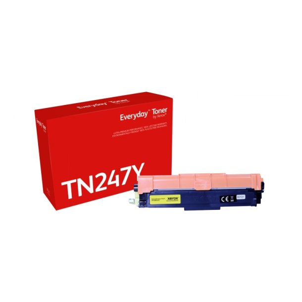 Xerox Everyday Remanufactured Tonerpatron - Yellow - (Svarer til: Brother TN-247Y) - 2300 sider